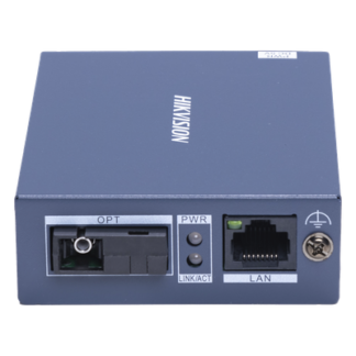 Convertidor de Medios / Receptor Óptico RX / Fibra Monomodo SC / Alcance 20 km (12.4 mi) / 1 Puerto SFP 100 Mbps / 1 Puerto RJ45 10/100 Mbps / Plug and Play