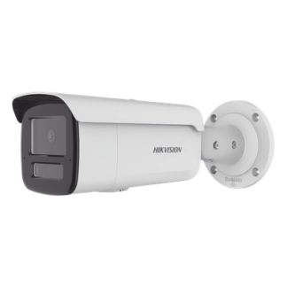 Cámara Bala IP / 4 Megapixel / Dual Light 80 m (262.5 ft) / AcuSense / WDR 120 dB / IP67 IK10 / PoE