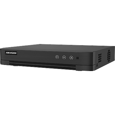 DVR Pentahíbrido / 4 Canales TurboHD 4K + 8 Canales IP / 4K HDMI / AcuSearch / Perimeter Protection / 1 Bahía SATA 10 TB