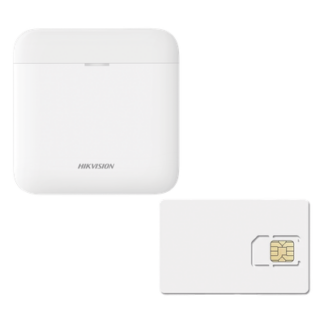 Kit de Alarma Inalámbrica / 48 Zonas / Conectividad 3G/4G y Wi-Fi / Batería de Respaldo / Servicio de Datos 600MB 1 Año