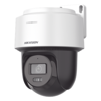 Cámara Domo PT IP / 4 Megapixel / Dual Light 30 m (98.4 ft) / Autoseguimiento Humanos / PoE+ / IP66 / Audio Bidireccional / MicroSD 512 GB