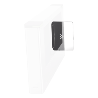 Aleta de acrílico / 110 cm (3.6 ft) / IK5 / Accesibilidad silla de ruedas / Compatible DS-K3B501 y DS-K3B601