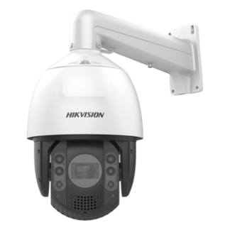 Cámara PTZ IP / 4 Megapixel / Zoom Óptico 25x / IR 200 m (656.2 ft) / Audio y Luz Estroboscópica / IP66 / IK10 / Hi-PoE