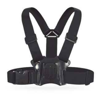 Arnés de Pecho para Body Cam / Ajuste Telescópico / Conexión Enchufable / Uso Profesional Exterior