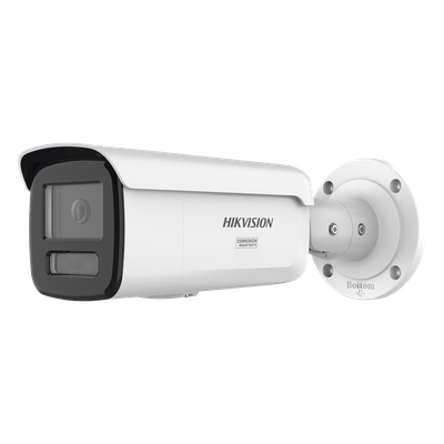 Bala IP / 8 Megapixel / Lente 4 mm / 60 mts IR + Luz Blanca / IP67 NEMA 4X / WDR 130 dB / ACUSENSE 3.0 / ACUSEEK / Audio 2 Vías / 196.85 pies Iluminación