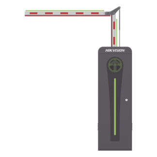 Barrera Vehicular Automática / Brazo Articulado LED 3 m (9.8 ft) / Motor Brushless 24 VDC / 360 Ciclos/Hora / Semáforo Rojo-Verde / Control Bluetooth