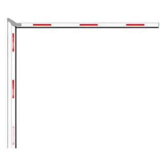Brazo Articulado / 4 m (13.1 ft) / Aluminio / Altura Máx 2.85 m / Para Espacios Bajos