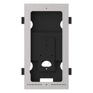 Carcasa Gang Box / Montaje Parcial Empotrado / Acero SGCC + SUS316L / 248x129x35.9 mm (9.76x5.08x1.41 in) / 861.1 g (1.898 lb) / Serie DS-K1T673