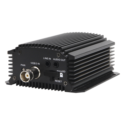 Codificador de Vídeo / 5 Megapixel / 4 Tecnologías Analógicas / H.265+ / PTZ Coaxitron / RS-485 / MicroSD 128 GB