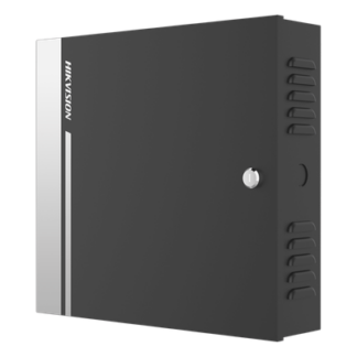 Controlador de Acceso / 1 Puerta / 2 Lectores Wiegand o RS-485 / 10,000 Tarjetas / 50,000 Eventos / Gabinete Metálico con Fuente 12Vcc/8A / Batería de Respaldo / TCP/IP / -20°C a 65°C
