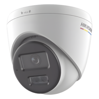 Cámara Turret IP / 4 Megapixel / Lente 2.8 mm / FOV 96° / Dual Light 30 m (98.4 ft) / WDR 120 dB / IP67 / PoE