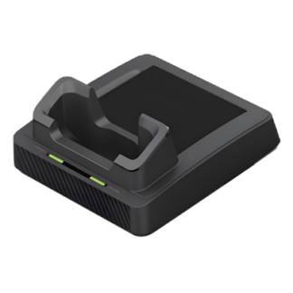 Cuna de Carga para PDA / Carga Simultánea Dispositivo y Batería / Entrada AC 100-240V / Salida DC 12V 2A / 0°C a 55°C