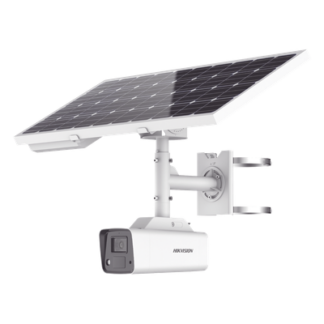 Cámara Bala IP / 4 Megapixel / ColorVu 0.0005 Lux / Luz Blanca 30 m (98.4 ft) / 4G LTE / Panel Solar con Batería 23.2Ah / IP67