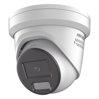 Cámara Turret IP / 8 Megapixel / Dual Light 40 m (131.2 ft) / ColorVu F1.0 / WDR 130 dB / Audio Bidireccional / IP67
