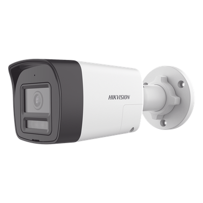 Cámara Bala TURBOHD / 2 Megapixel / Dual Light 30 m (98.4 ft) IR + 20 m (65.6 ft) Luz Blanca / Audio Bidireccional Full Duplex / IP67 / Metal