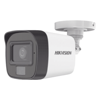 Cámara Bala TURBOHD / 2 Megapixel / Dual Light IR 30 m (98.4 ft) + Luz Blanca 20 m (65.6 ft) / Micrófono Integrado / Gran Angular 101° / IP67 / 4 Tecnologías