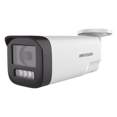 Cámara Bala TURBOHD / 8 Megapixel / Dual Light 80 m (262.5 ft) / Audio Bidireccional / ColorVu / IP67 / Metal