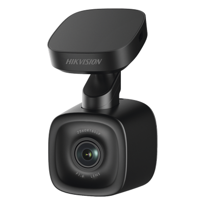 Cámara Dash Cam para Vehículos / 4 Megapixel 1600p / Gran Angular 130° / Wi-Fi / GPS / G-Sensor / Micro SD 128 GB
