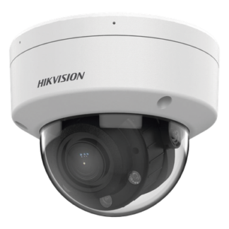 Cámara Domo IP / 4 Megapixel / Lente Motorizado 2.8-12 mm / Dual Light 30 m (98.4 ft) / WDR 120 dB / IP67 / IK08 / PoE