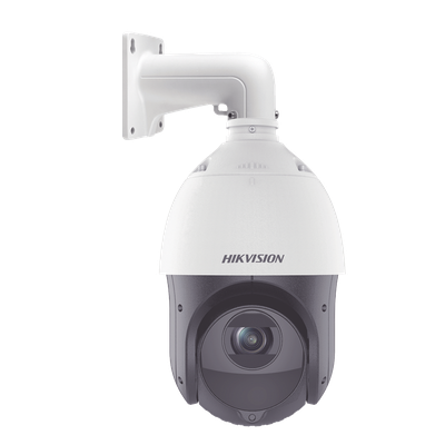 Cámara Domo PTZ IP / 4 Megapixel / Zoom Óptico 25x / IR 100 m (328.1 ft) / WDR 120 dB / DarkFighter / IP66 / PoE+