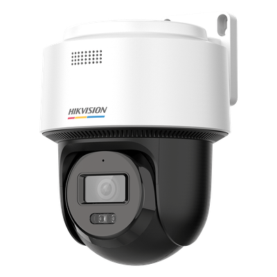 Cámara PT TurboHD / 3K ColorVu / Dual Light 40 m (131.2 ft) / Audio Bidireccional con Sirena / IP66 / -30°C a 60°C