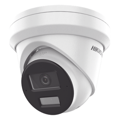 Cámara Turret IP / 4 Megapixel / Dual Light 30 m (98.4 ft) / AcuSense DS-2CD2343G2-LI2U