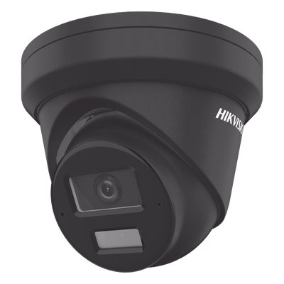 Cámara Turret IP / 4 Megapixel / Dual Light 30 m (98.4 ft) DS-2CD2343G2-LI2U(BLACK)