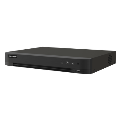 DVR Pentahíbrido / 16 Canales TurboHD + 16 Canales IP IDS-7216HUHI-M1/T