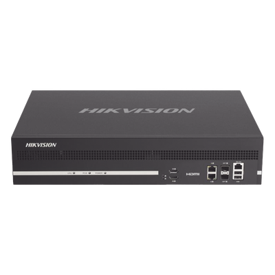 Decodificador de Video / 12 Salidas HDMI 4K / 192 Canales Simultáneos / Videowall / Doble Red RJ45+Fibra / 8 I/O Alarmas