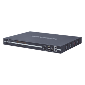 Decodificador de Vídeo IP / 4 Salidas HDMI 4K / Decodificación 64 Canales / Videowall 25 Cámaras por Pantalla / Interfaz de Red 10/100/1000 Mbps y Fibra Óptica