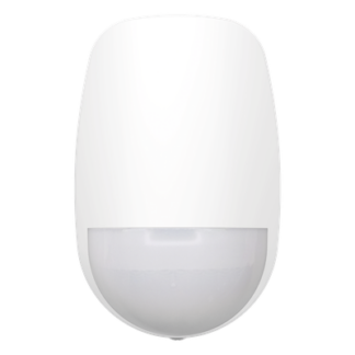 Detector PIR Inalámbrico de Doble Tecnología / Inmunidad a Mascotas hasta 24 kg / Rango 12 m (39.4 ft) / Ángulo de Cobertura 85.9° / Batería 5 Años