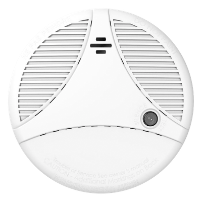 Detector de Gas CO Inalámbrico / Cifrado AES-128 / Buzzer 85 dB a 3 m (9.8 ft) / Batería 10 Años / -10°C a 50°C / Diseño Compacto
