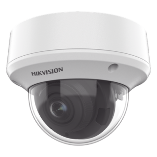 Domo TURBOHD 5 Megapixel / Lente Motorizado 2.7 - 13.5 mm / IR EXIR 40 mts (131 ft) / TVI-AHD-CVI-CVBS / IK10 / IP67 / dWDR / 12 Vcc / 24 VCA