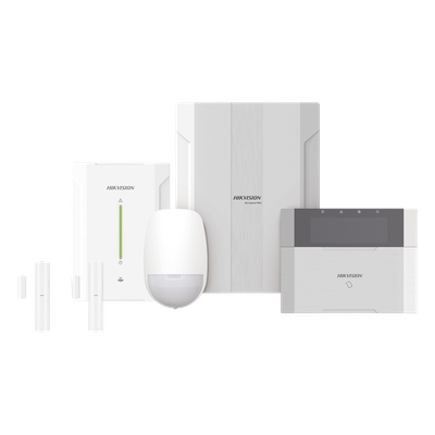 Kit Panel de Alarma Híbrido / 64 Zonas DS-PHA64-LP/RF