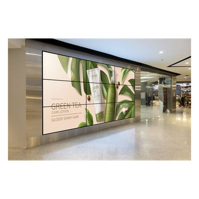 Kit Videowall 3×3 / 9 Pantallas 55" / Full HD 1920×1080 60Hz DS-CW3X3LUY-55/WM