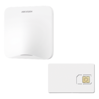 Kit de Alarma Inalámbrico / 16 Zonas o Salidas / Wi-Fi / 3G/4G / 600 MB 1 Año / Alcance 1200 m (3937 ft) / P2P