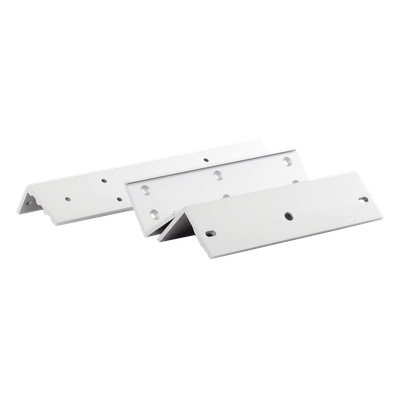 Kit de Montajes Z y L / Compatible con Cerradura Magnética DS-K4H255S / Puertas de Madera y Metal