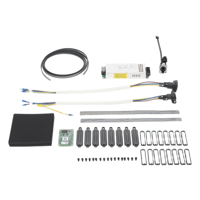 Kit de Refacciones para Videowall LED / Pitch P3.9 / 500 mm × 1000 mm / 47 kg / 8 Módulos LED / 600 LEDs de Repuesto
