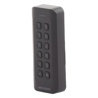 Lector de Tarjetas PROX / EM 125 kHz / Teclado Numérico / Wiegand W26/W34 / IP65 / Perfil Delgado