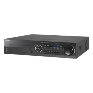 DVR Pentahíbrido / 24 Canales / 16 TurboHD + 8 IP / 3K / 5 Megapixel / 8 Bahías HDD / AcuSense / H.265+ / 16 Entradas de Alarma / POS