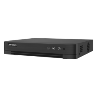 DVR Pentahíbrido / 4 Canales TURBOHD + 2 Canales IP / 3K Lite 2560x1440 / Audio Bidireccional / AcuSense / H.265+ / 1 Bahía HDD hasta 10 TB