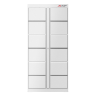 Locker de Expansión / 12 Espacios / Comunicación RS485 / Control Facial y Tarjeta / Uso Interior / 50 kg