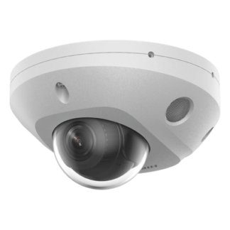 Mini Domo IP / 4 Megapixel / Dual Light 30 m (98.4 ft) / WDR 120 dB / IP67 / PoE / MicroSD 512 GB