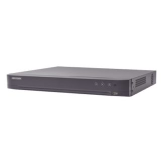 DVR Pentahíbrido / 8 Canales (4 TURBOHD + 4 IP) / 8 Megapixel (4K) / Reconocimiento Facial / Audio Bidireccional por Coaxitron / H.265+ / 1 Bahía HDD