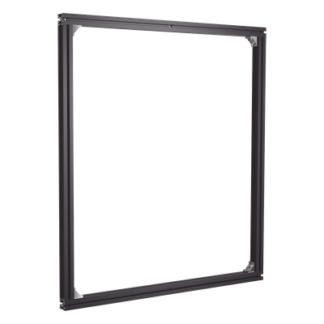 Montaje de Pared para 4 Paneles LED / Uso en Interior / Aluminio 6063 / 1000×1120×80 mm (39.40'×44.13'×3.15') / 5.3 kg (11.70 lb)