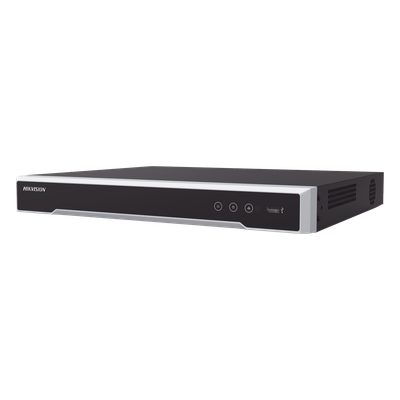 NVR 8 Megapixel (4K) (Compatible con Cámaras ACUSENSE) / 16 canales IP DS-7616NI-Q2/16P(D)