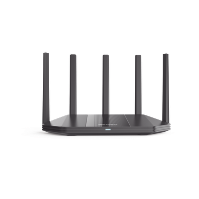 Router Wi-Fi 6 / Dual Banda 1800 Mbps / 4 Puertos Gigabit / 5 Antenas / Mesh / Beamforming MU-MIMO