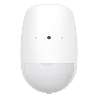 Sensor de Movimiento PIR y Ruptura de Cristal Inalámbrico / Detección PIR 12 m (39.4 ft) / Cobertura 85.9° / Ruptura de Cristal 8 m (26.2 ft) / 120° / Inmunidad a Mascotas 30 kg (66 lb) / Batería 4 Años / AX PRO