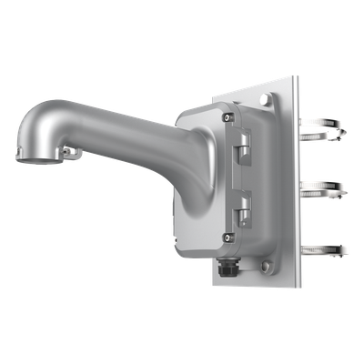 Soporte de Montaje para Domo PTZ / Poste Vertical con Caja de Conexión DS-1604ZJ-BOX-POLE-P