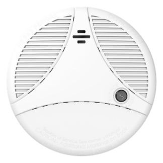 Detector de Gas CO Inalámbrico / Cifrado AES-128 / Buzzer 85 dB a 3 m (9.8 ft) / Batería 10 Años / -10°C a 50°C / Diseño Compacto
